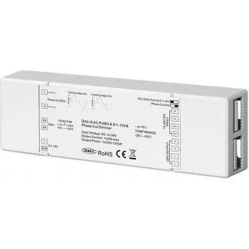 SYNERGY21 S21-LED-SR000127 RF-LED-kontroller för enfärgade LED-remsor, vit