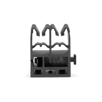 HellermannTyton QGDHC5.2-8.0M-PA66W-BK fästsockel kabelbinds, svart, 50 st 151-04088