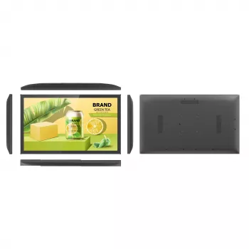 ALLNET TouchMon-150 15,6 inch Full HD IPS USB-C bärbar pekskärm med HDMI, Mini HDMI, USB-hubb
