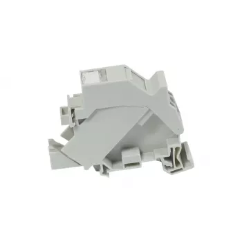 SYNERGY21 keystone-modulhållare DIN-skena slim ABS för 1xTP-modul Slim Line (S215416V2)