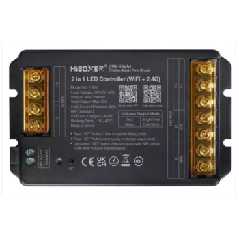 Miboxer LED-styrenhet 2in1 DC12~48V WiFi 2.4G HP (HW2)