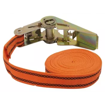 Petex spännband med spärr 1-delat, 5 m x 25 mm, orange (43192635)