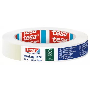 TESA 4325 maskeringstejp 19 mm x 50 m vit 04325-00000-01