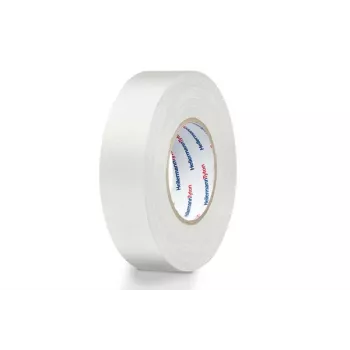 HellermannTyton HelaTape Flex 1000+ PVC eltejp, 19 mm x 20 m, svart 712-00905