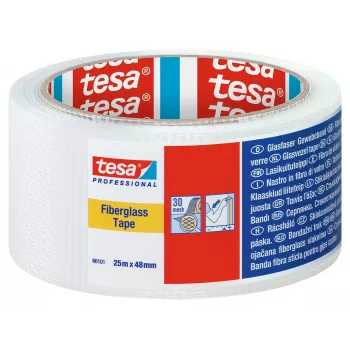 tesa 60101 Professional vävtejp vit 25 m x 48 mm 60101-00000-00