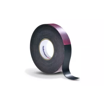 HellermannTyton HTAPE-POWER600 självvulkaniserande gummiband 19 mm x 6,7 m svart 711-10200