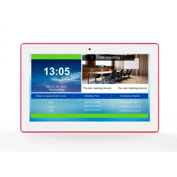 ALLNET MeetTwo-150W 15 inch mötesrumssurfplatta med RGB-LED, Android 16, NFC/RFID, vit