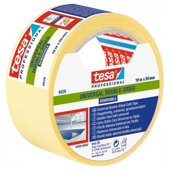 tesa 04939-00002-11 dubbelhäftande monteringstejp vit 10 m x 50 mm