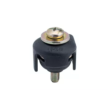 HellermannTyton 435-01559 självhäftande buntbandsfäste, svart, PA66, 28x28 mm, 20 st