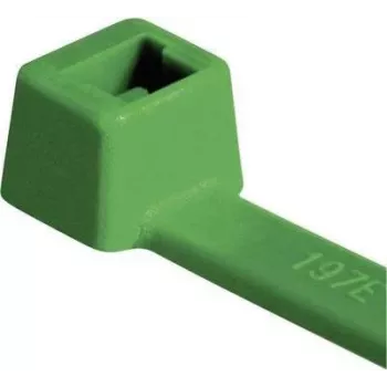 HellermannTyton T18R gröna buntband, 100 x 2,5 mm, PA66, 80 N, 100 st (116-01815)