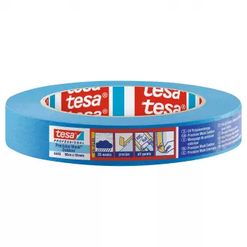 Tesa Precision tejp 4440 Outdoor UV Plus, blå, 50 m x 19 mm 04440-00000-00