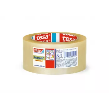 tesa 04124-00342-00 transparent packtejp 66 m x 50 mm