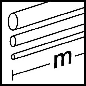 HellermannTyton HelaShrink HIS-3 krympslang 1,6 mm svart 10 m 339-00649