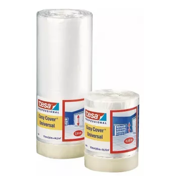tesa Easy Cover® täckfolie med integrerad tejp 33 m x 1100 mm 04368-00008-01