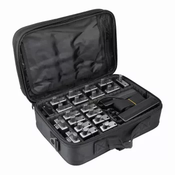 MIDLAND Albrecht ATT/ATR400 20-personers digitalt tourguide-system med 16 kanaler, 863–865 MHz, 150 m räckvidd, laddningsfodral 29970.S20