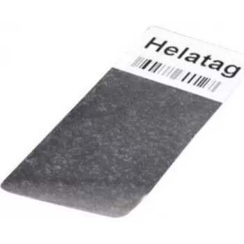 HellermannTyton 594-81104 termotransferetikett transparent vit 100 mm x 100 mm 1000 etiketter