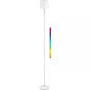 WENTRONIC Goobay trådlös LED-golvlampa XL 122 cm RGBW vit (76572)