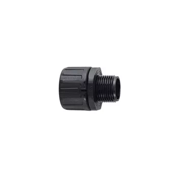 HellermannTyton HG-67-S-M63 BK rak förskruvning NW67 M63x1,5 svart