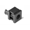 HELLERMANNTYTON VP-S 11-12 Ins-sgl-PL-BK halogenfri enkelhåls-kabelgenomföring, svart, 20-pack (440-00013)