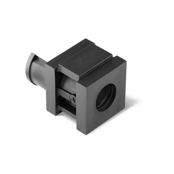 HELLERMANNTYTON VP-S 11-12 Ins-sgl-PL-BK halogenfri enkelhåls-kabelgenomföring, svart, 20-pack (440-00013)