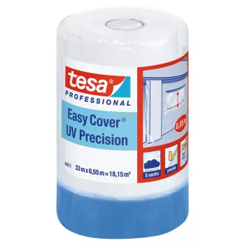 tesa Easy Cover täckfolie med tejp 33m x 550mm (04411-00002-00)