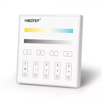 Miboxer LED Smart DALI färgtemperatur touchpanel DT8 (DP2S)