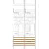 f-tronic mätarfält 2-fält ER26 H=1050mm 2-eHZ 2 reserv 7141002