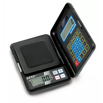 Kern CM 60-2N precisionsfickvåg, 60 g kapacitet, 0,01 g avläsning, batteridriven