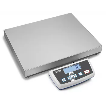 KERN DE 35K5DL dual-range plattformsåg 35 kg / 5 g|10 g, rostfri platta