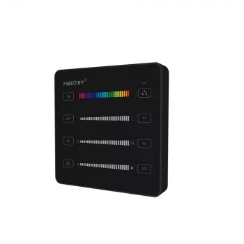 Miboxer Pixel LED Smart Panel Controller RGB/RGBW/RGB+CCT svart (B6) B6 (svart)