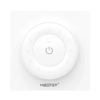 MiBoxer K3-W 2,4GHz dual white LED-fjärrkontroll med roterande touchhjul