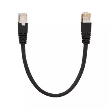 Rutenbeck patchkabel PK Cat.6A iso U 6 kV HF 2,0 m svart 23510220