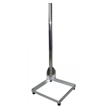 WEIß BS4040 balkongstativ i aluminium, 40x40 cm bas, 1 m mast, 48 mm diameter 3040