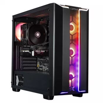 CAPTIVA Advanced Gaming R98-754 stationär dator - AMD Ryzen 7 5700X, GeForce RTX 5060 Ti 16GB, 32GB RAM, 1TB SSD, utan operativsystem