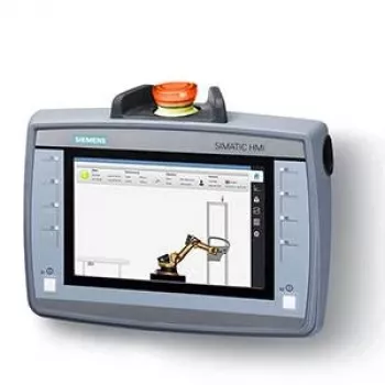 Siemens SIMATIC HMI KTP700F Mobile 7 inch TFT-pekskärm med PROFINET, IP65, nödstopp och bekräftelsetangenter 6AV21252GB230AX0