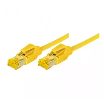 TECLINE Dätwyler Cat 6a S/FTP patchkabel, PiMF, gul, 3,0 m, 10 Gbit/s, halogenfri, Hirose TM31-kontakt 78003Y