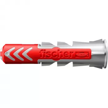Fischer DuoPower 8x40 universalplugg, 1200 st, grå/röd 564116