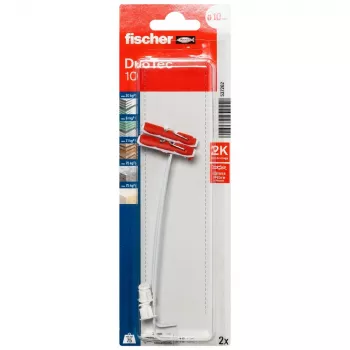 Fischer DuoTec 10 K NV hålrumsplugg 50 mm med skruv, 1 set 537262
