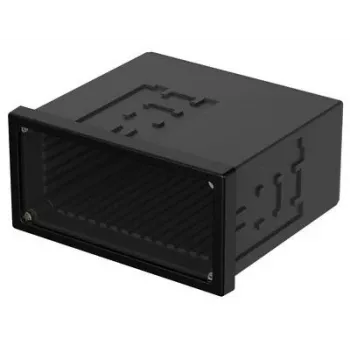 Bopla NGS 9408 UNINORM inbyggnadshölje, 96 x 48 x 85 mm, svart RAL 9005 17940801.MT1