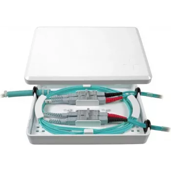 EFB Elektronik mikrosplejsbox för 4x SC-simplexkoppling och 5 crimpsplejsar, 53701.1V2