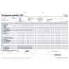 BOI Prestationsunderlag sjukförsäkring SGB V formulär, 50 blad, A4, vit 9206-00329