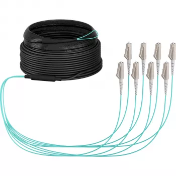 EFB Elektronik trunkkabel U-DQ ZN BH OM3 8G 1x8 LC-LC 10 m Dca LSZH O8322S10OM3