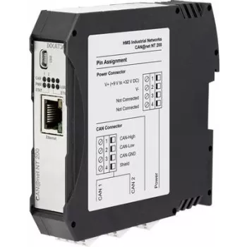 Ixxat CAN-Ethernet/IP gateway, RJ45, 9-36 V DC, DIN-skena 1.01.0332.20000