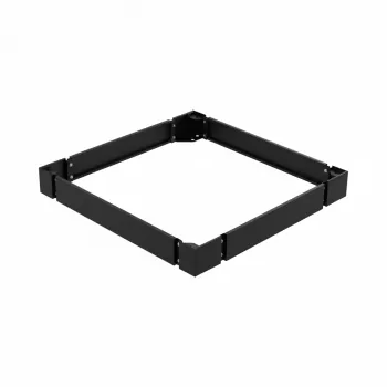 EFB PEL-SOK80VV.TS racksockel 800x800x80 mm, ventilerad, djupsvart