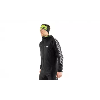 Dynafit DNA PTC Alpha Jacket - Black Out/Neon Yellow - L