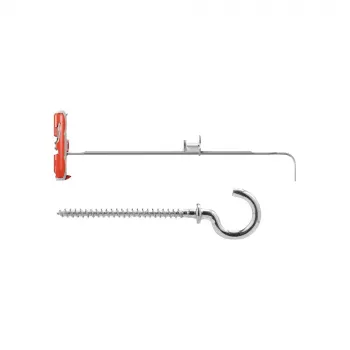 Fischer DuoTec 10 RH K NV plugg med rundkrok, 1 set (537264)
