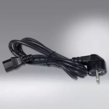 SCHÄFER IT SYSTEMS nätkabel IEC 60320 C13 till CEE 7/7 Schuko, 2 m, svart 6763200