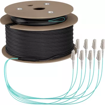 EFB Elektronik trunkkabel U-DQ ZN BH OM3 8G 1x8 LC-LC 130m Dca LSZH - 130 m O8322S130OM3