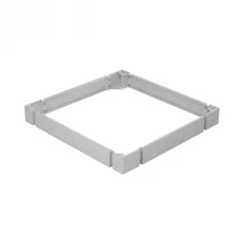 EFB Elektronik sockel för 600x600mm nätverksskåp, grå PEL-SOK66VV.GR