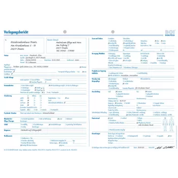 BOI överlämningsrapport / överlämningsformulär, A4, 50 blad 9206-00215